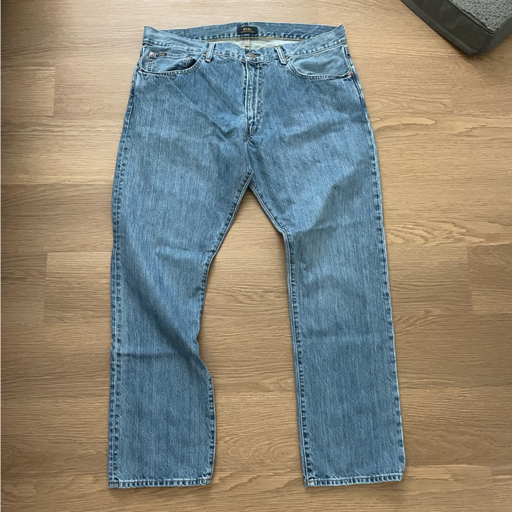 Ralph Lauren Men's Straight Blue Jeans